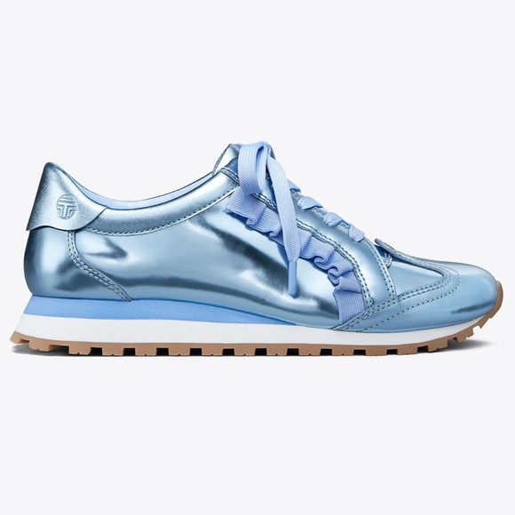 Tory Sport Ruffle Trainer Sneaker - Picture 2 of 10